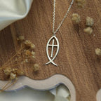 Redeemed Path Cross Stainless Steel Necklace