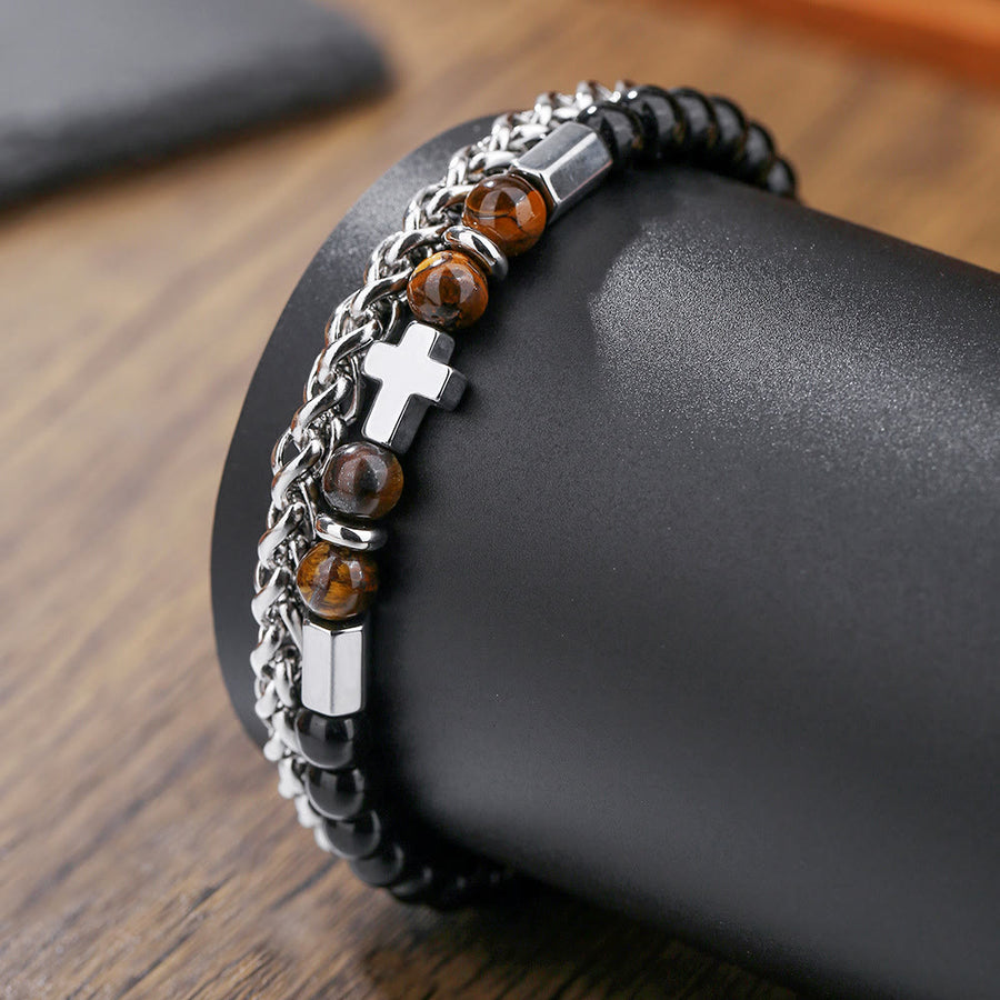 Shield of Grace Bead Bracelet