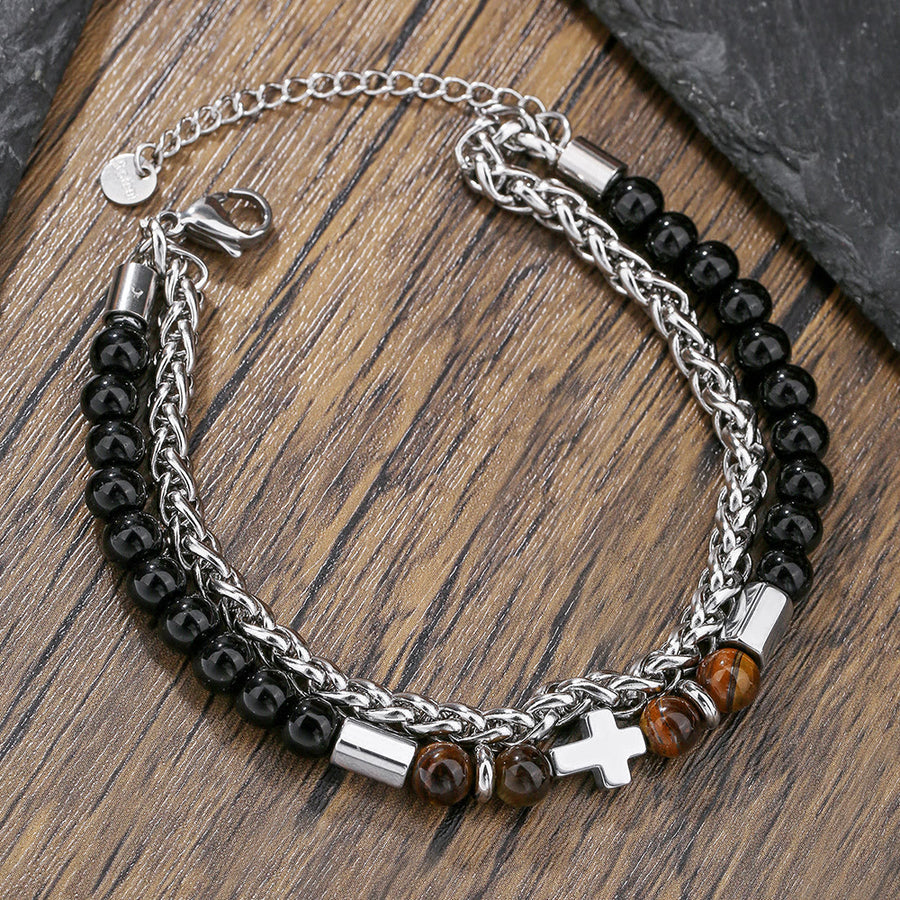 Shield of Grace Bead Bracelet