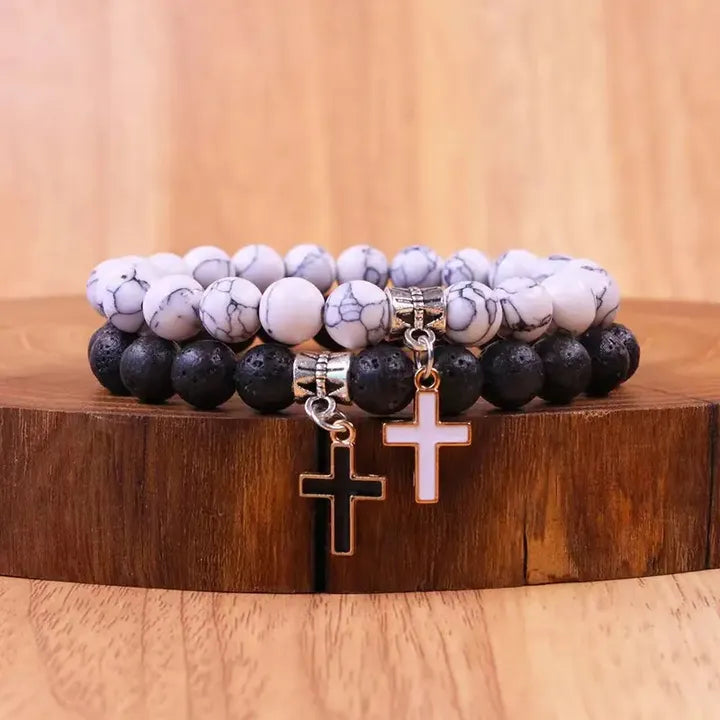 Everlasting Faith Bead Bracelet