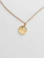 “Walk by Faith” Mustard Seed & Cross Necklace