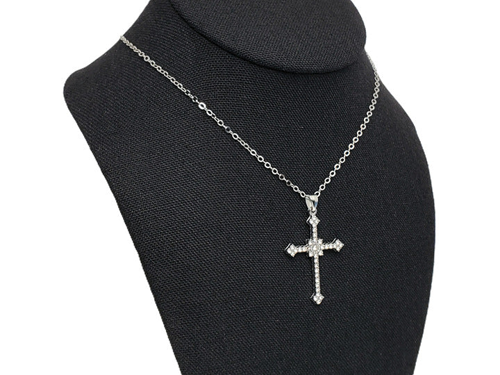 Ever‑Steadfast Stainless Steel Cross Necklace