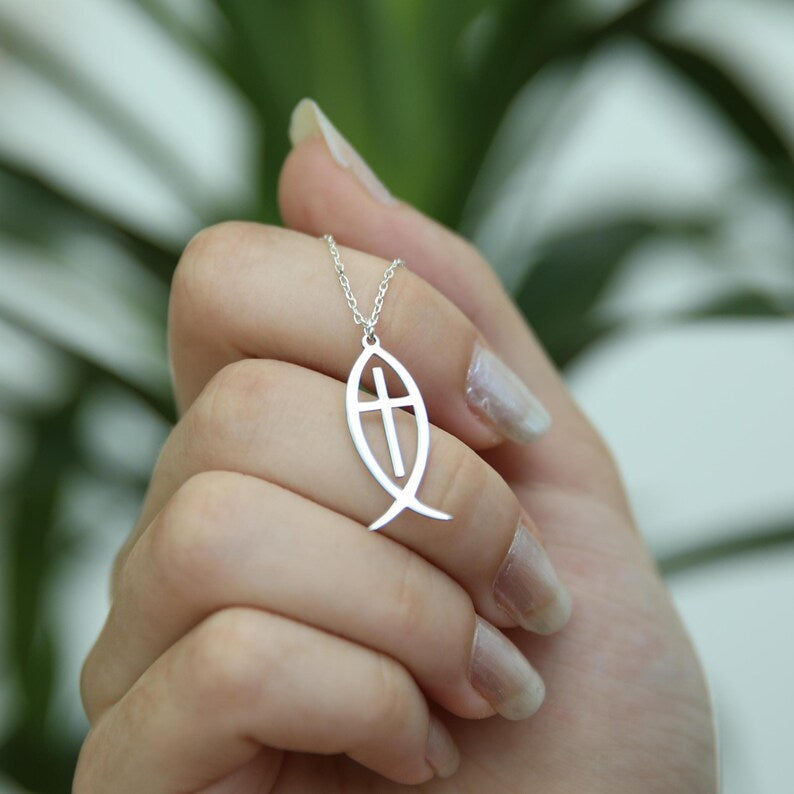 Redeemed Path Cross Stainless Steel Necklace