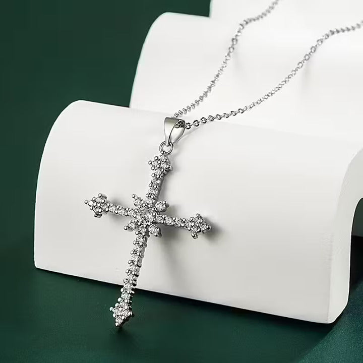 Ever‑Steadfast Stainless Steel Cross Necklace