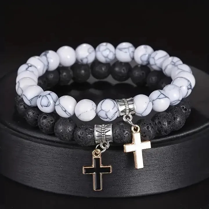 Everlasting Faith Bead Bracelet