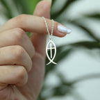 Redeemed Path Cross Stainless Steel Necklace