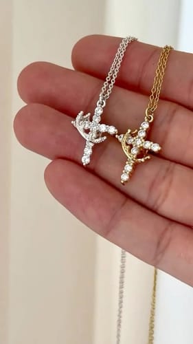 Crowned in Faith, Forged in Silver - Worn by the Strong - (S925 Sterling Silver)